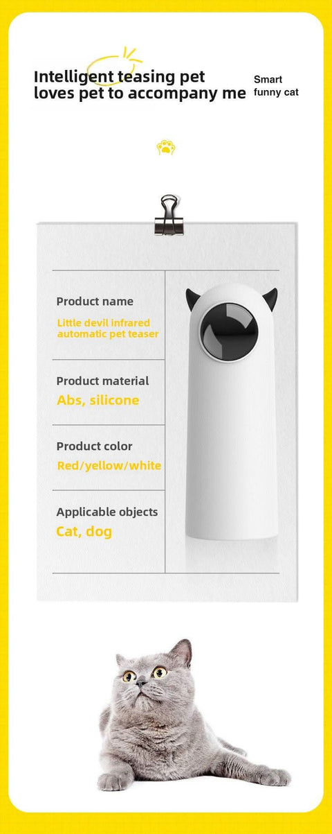 Infrared Laser Automatic Cat Toy Electric Smart - petsbene
