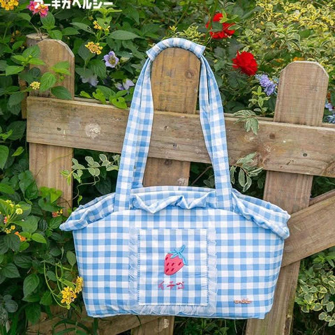 Cat Carrier Lightweight Summer Outdoor Handbag - petsbene