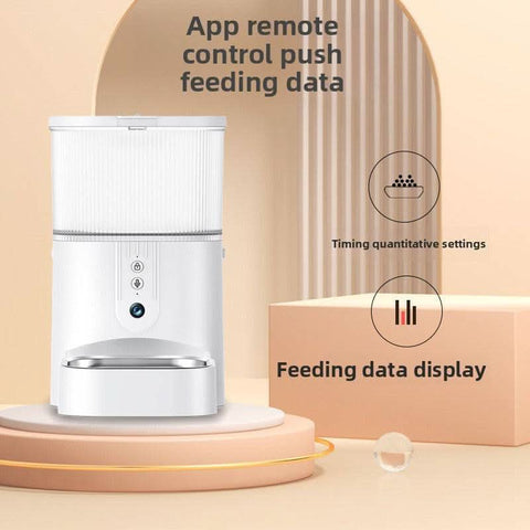 Pet Smart Feeder Mobile Control Auto Cat Feeder 3L - petsbene