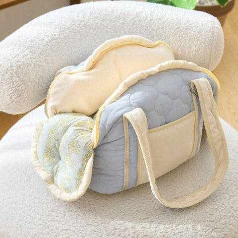Dog Cat Outing Portable Bag Small Pet Carrier Shoulder Handbag Korean Style - petsbene