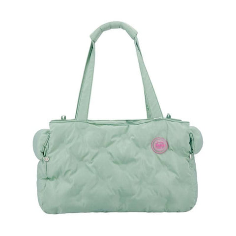 Stylish Polka Dot Cat Carrier Handbag Portable Dog Bag Large Capacity - petsbene