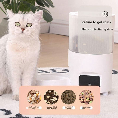 New Smart Pet Feeder Cross Border Bestseller All In One Remote Timer - petsbene