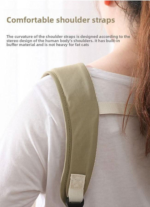 Portable PET backpack dog cat carrier outdoor travel bag - petsbene