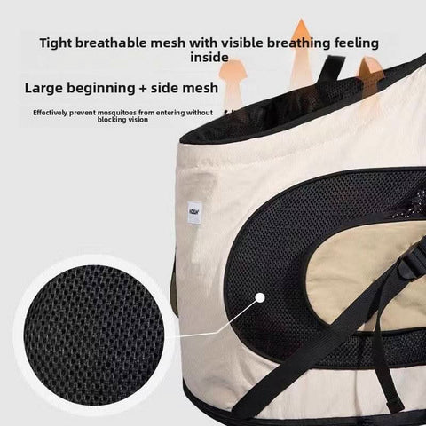 Airline Approved Pet Backpack Breathable Cat Travel Bag - petsbene