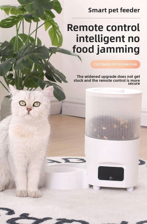 New Smart Pet Feeder Cross Border Bestseller All In One Remote Timer - petsbene
