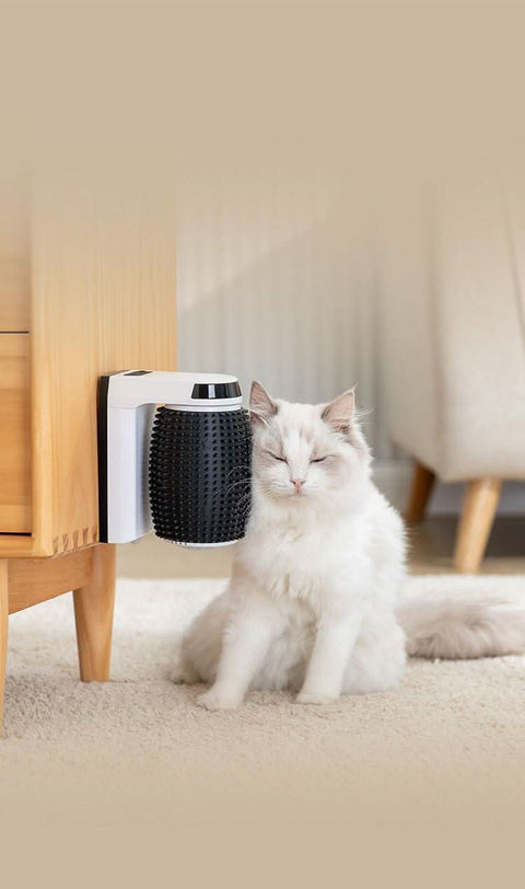 Smart Auto Cat Scratcher Corner Brush - petsbene