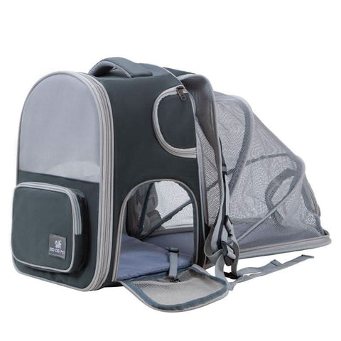 Airline Approved Cat Carrier Portable Backpack Expandable Pet Bag - petsbene