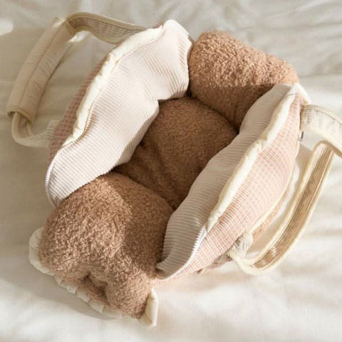 Dog Cat Outing Portable Bag Small Pet Carrier Shoulder Handbag Korean Style - petsbene
