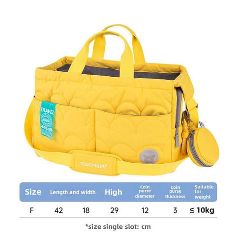 Stylish Dog Cat Carrier Large Capacity Cat Cage Backpack Pet Bag for Outdoor Trips - petsbene
