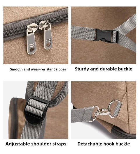 Airline Approved Large Capacity Pet Carrier Luggage Portable Cat Backpack Breathable Foldable Dual Use - petsbene