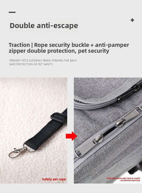 Airline Approved Portable Cat Carrier New Pet Suitcase - petsbene