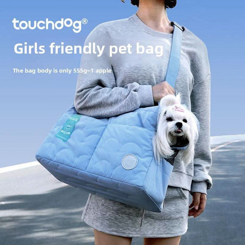 Stylish Dog Cat Carrier Large Capacity Cat Cage Backpack Pet Bag for Outdoor Trips - petsbene