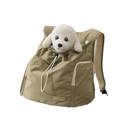 Pet Travel Backpack Large Capacity Cat Chest Bag Dog Carrier - petsbene