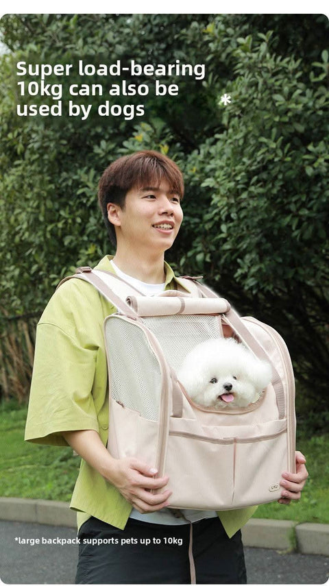 Airline Approved Cat Carrier Backpack Expandable Large Pet Travel Bag - petsbene