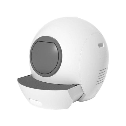 Automatic Large Cat Litter Box UV Sterilizer Anti Spill WIFI Control - petsbene
