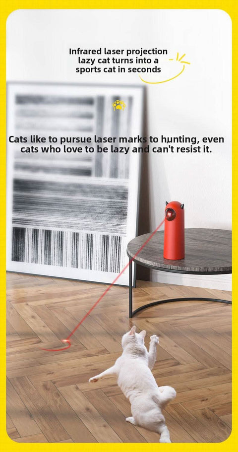Infrared Laser Automatic Cat Toy Electric Smart - petsbene