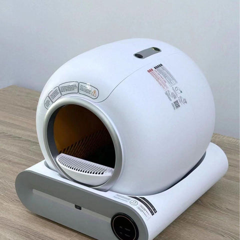 Auto Extra Large Cat Litter Box Intelligent Self Cleaning - petsbene