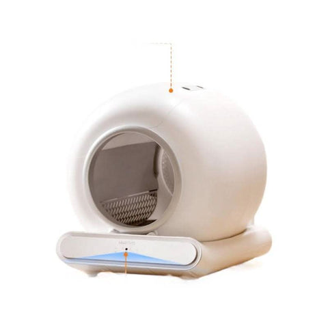 Smart litter box controlled by app, automatic large capacity - petsbene