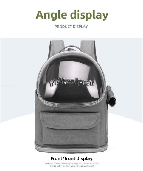 Outdoor Large Cat Carrier Backpack Airplane Approved Ventilated Pet Bag - petsbene