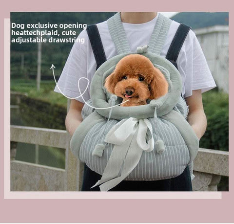 Cat carrier backpack for small pets travel bag with sleeping bag - petsbene