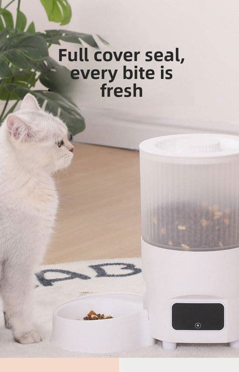 New Smart Pet Feeder Cross Border Bestseller All In One Remote Timer - petsbene