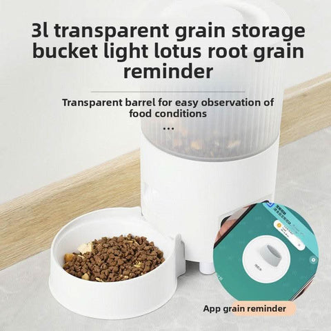 New Smart Pet Feeder Cross Border Bestseller All In One Remote Timer - petsbene
