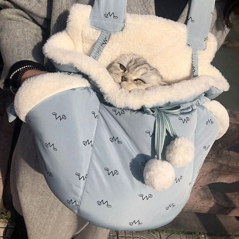 Portable Pet Chest Bag for Cats Outdoor - petsbene