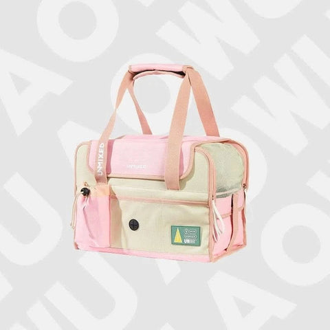 Portable Pet Carrier Bag Breathable Cat Dog Carrier for Small Pets Teddy Bichon Crossbody Outing Bag - petsbene