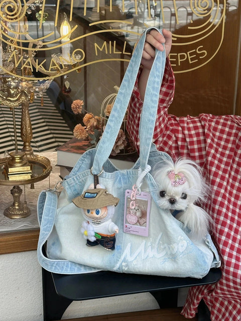 Small dog pet outing bag cat dog portable backpack - petsbene