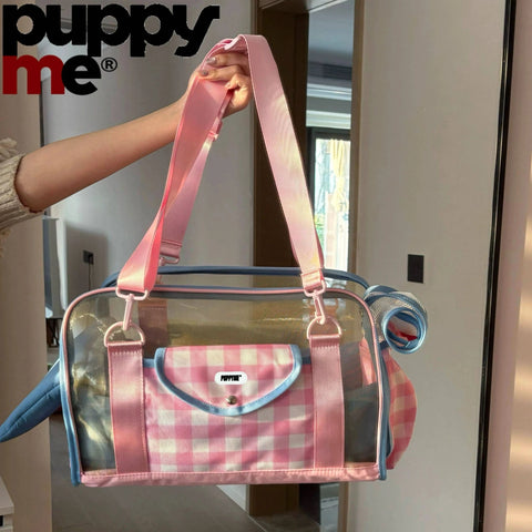 Ventilated Pet Travel Bag with Ice Silk Cooling Pad Anti Scratch Comfortable Dog Carrier - petsbene