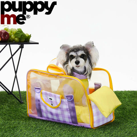 Ventilated Pet Travel Bag with Ice Silk Cooling Pad Anti Scratch Comfortable Dog Carrier - petsbene