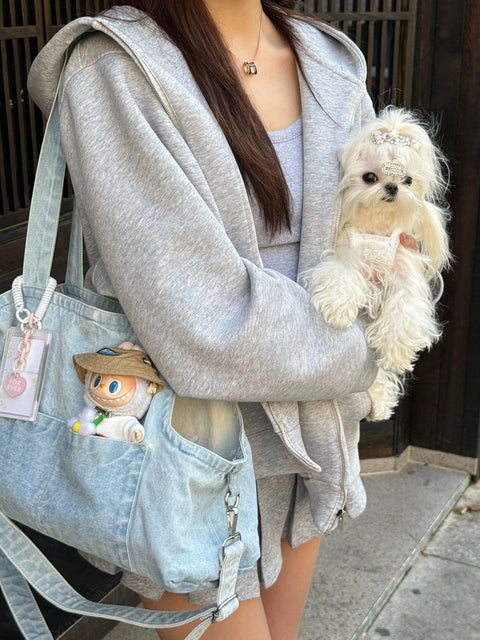 Small dog pet outing bag cat dog portable backpack - petsbene