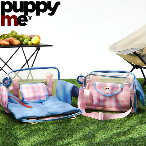 Ventilated Pet Travel Bag with Ice Silk Cooling Pad Anti Scratch Comfortable Dog Carrier - petsbene
