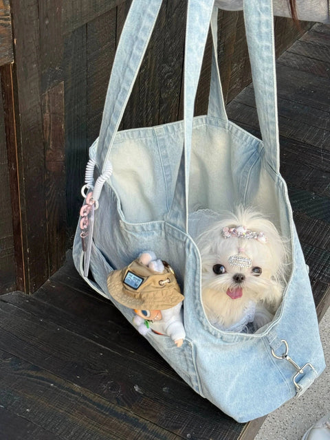 Small dog pet outing bag cat dog portable backpack - petsbene