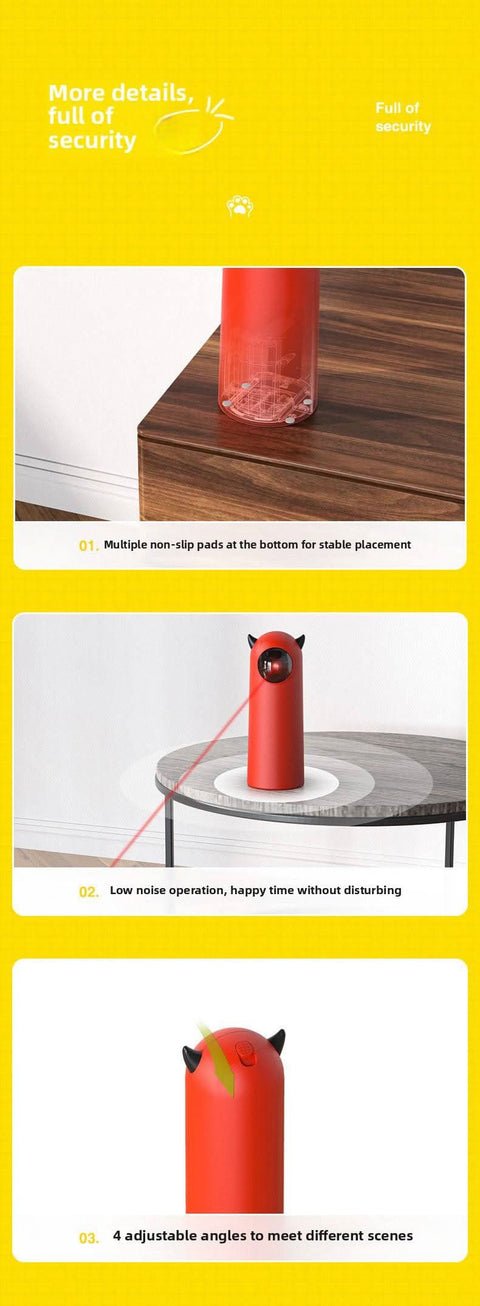 Infrared Laser Automatic Cat Toy Electric Smart - petsbene