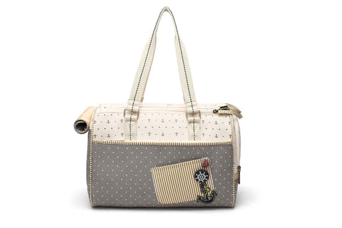 Convenient Pet Handbag Canvas Design for Travel - petsbene