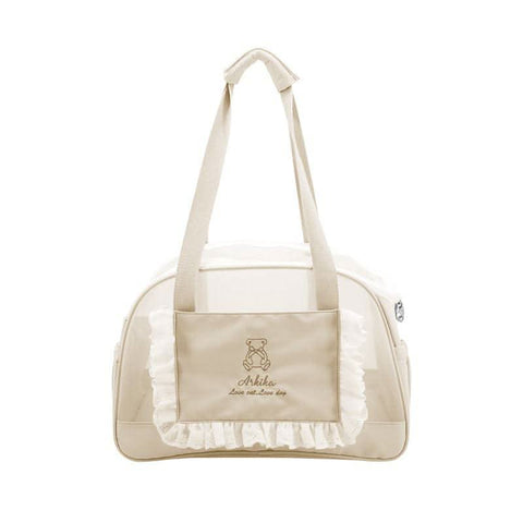 Stylish Pet Cat Carrier Portable Lightweight Breathable Dog Bag High Fashion Anti Stress Outing Bag - petsbene
