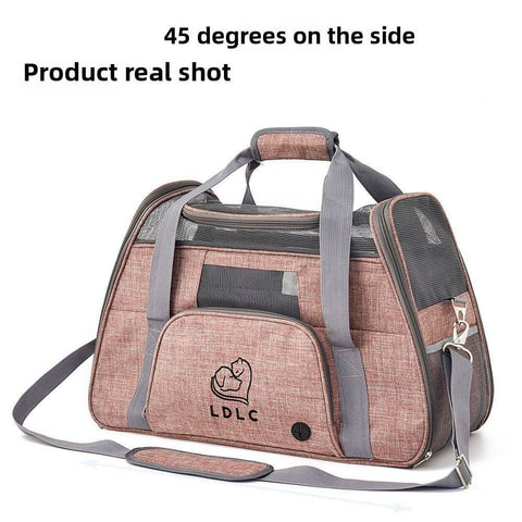 Airline Approved Large Pet Carrier Bag Multipurpose Car Travel Bag - petsbene