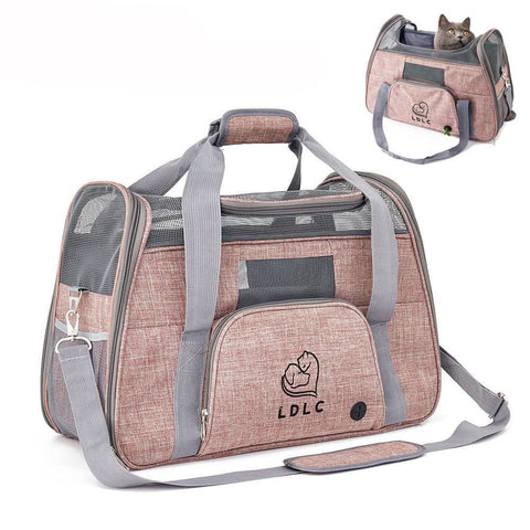 Airline Approved Large Pet Carrier Bag Multipurpose Car Travel Bag - petsbene