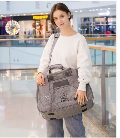 Airline Approved Large Pet Carrier Bag Multipurpose Car Travel Bag - petsbene
