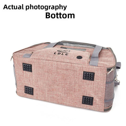 Airline Approved Large Pet Carrier Bag Multipurpose Car Travel Bag - petsbene