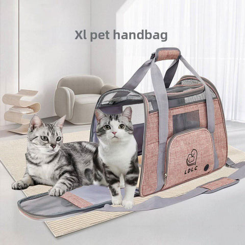 Airline Approved Large Pet Carrier Bag Multipurpose Car Travel Bag - petsbene