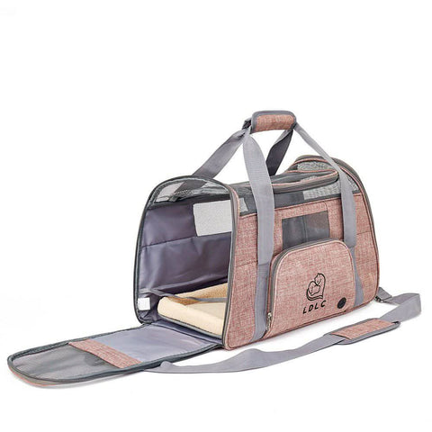 Airline Approved Large Pet Carrier Bag Multipurpose Car Travel Bag - petsbene