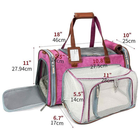 Approved Airline Compatible Dog Car Seat Cover - petsbene