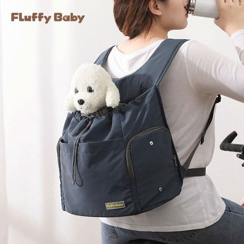 Pet Travel Backpack Large Capacity Cat Chest Bag Dog Carrier - petsbene