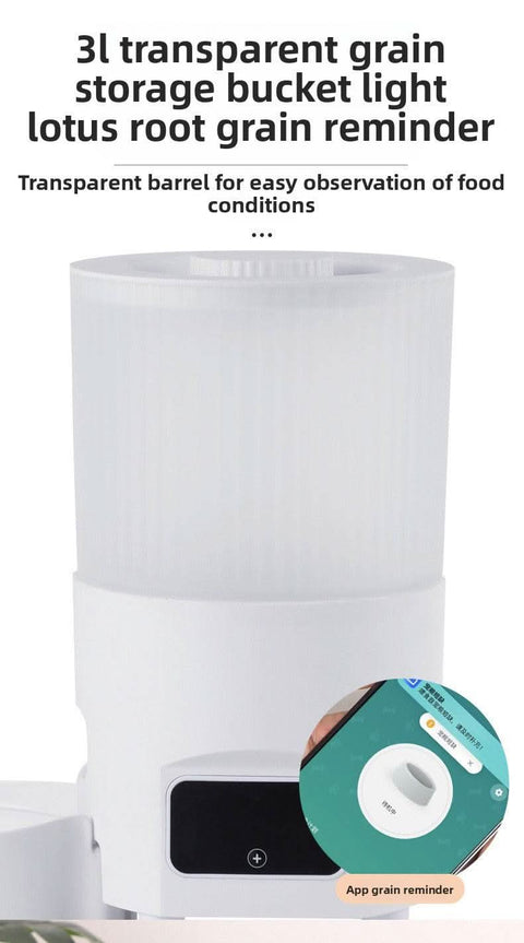 New Smart Pet Feeder Cross Border Bestseller All In One Remote Timer - petsbene