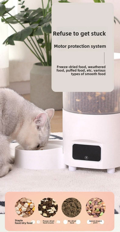 New Smart Pet Feeder Cross Border Bestseller All In One Remote Timer - petsbene