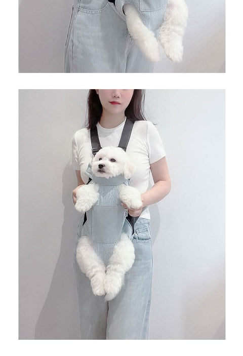 Dog outdoor backpack pet carrier small puppy cat bag - petsbene