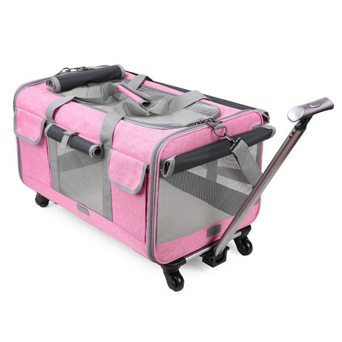 Airline Approved Portable Cat Carrier New Pet Suitcase - petsbene