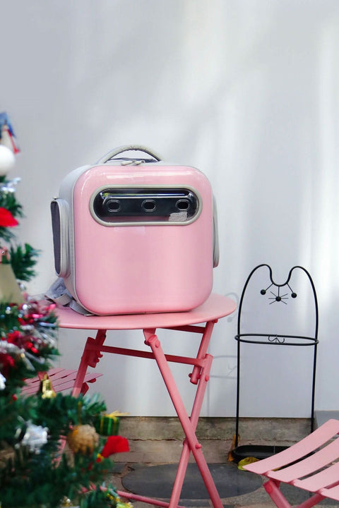 Breathable Pet Space Capsule Carrier Large Portable Backpack Approved for Travel - petsbene